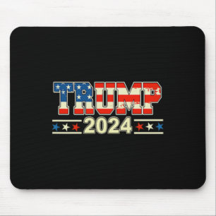 Alfombrilla De Ratón Código de baile divertido Qr del presidente Trump