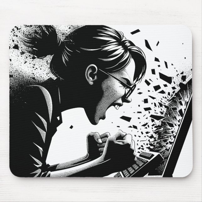 Alfombrilla De Ratón Código destructivo (Frente)