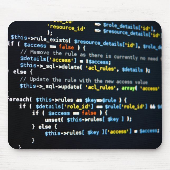 Alfombrilla De Ratón Código Mousemat del Web (Frente)