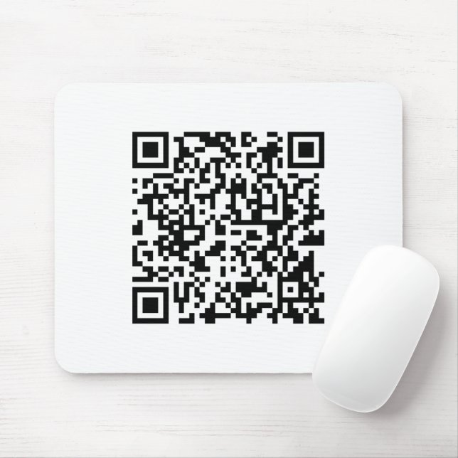 Alfombrilla De Ratón Código QR creado al instante (introduciendo su URL (Con ratón)