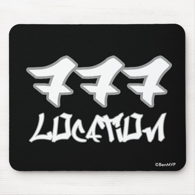 Alfombrilla De Ratón Códigos de área (Frente)