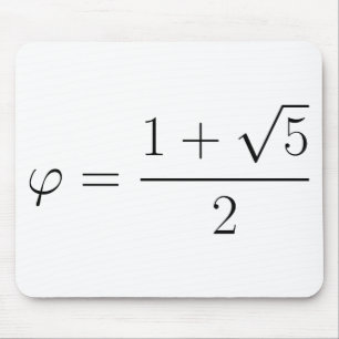 Alfombrilla De Ratón Coeficiente de oro