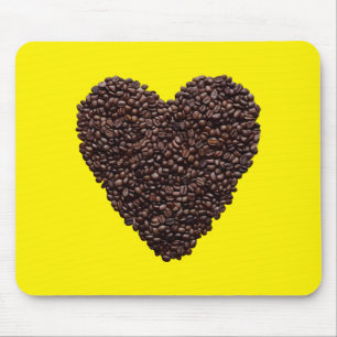 Alfombrilla De Ratón Coffee Heart