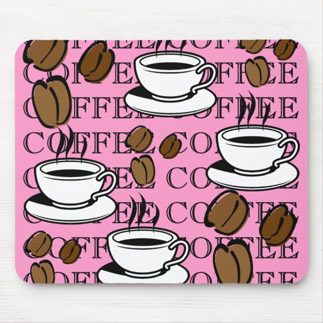 Alfombrilla De Ratón Coffee Lover Mousepad (Frente)