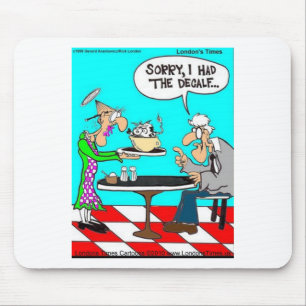 Alfombrilla De Ratón Coffee Without Cows Funny Tees Mugs & Gifts