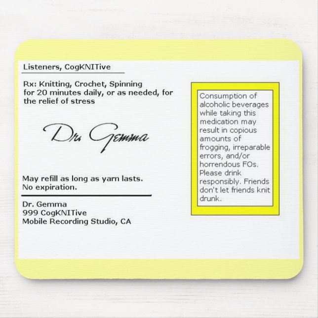 Alfombrilla De Ratón CogKNITive RX (Frente)