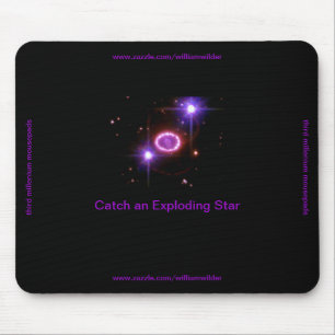 Alfombrilla De Ratón Coja una estrella de estallido Mousepad