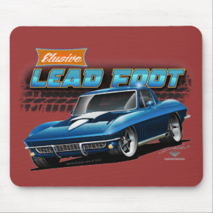 Alfombrilla De Ratón Cojín 1967 de ratón de la pastinaca del Corvette