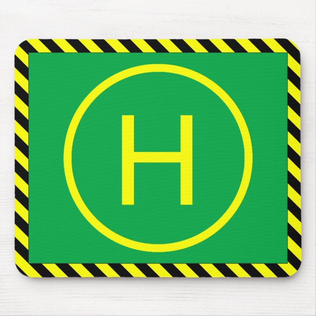 Alfombrilla De Ratón Cojín de aterrizaje micro de Heli (Frente)