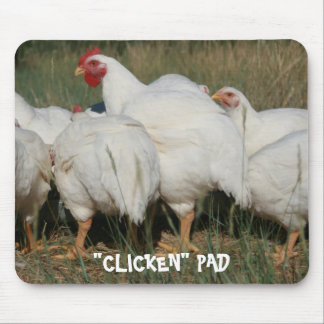 ALFOMBRILLA DE RATÓN COJÍN DE "CLICKEN"