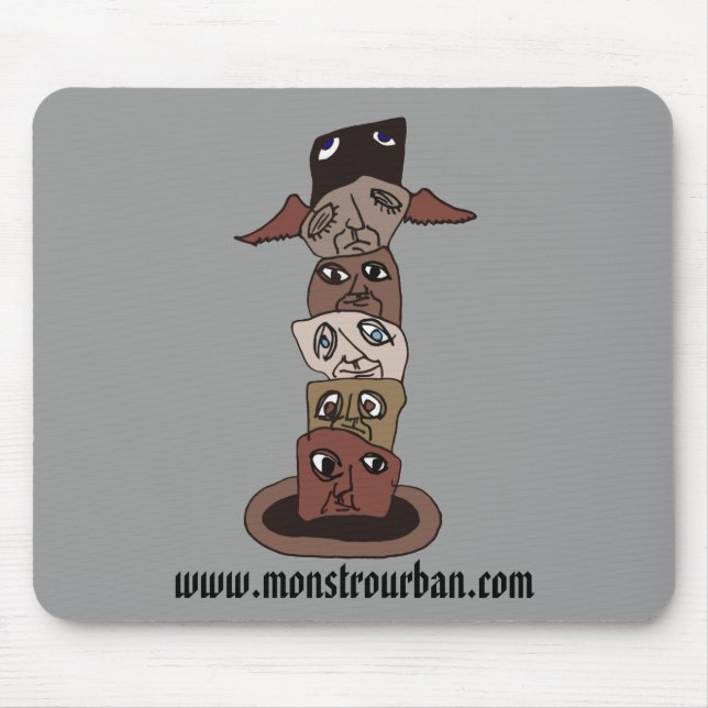 Alfombrilla De Ratón Cojín de ratón (Frente)