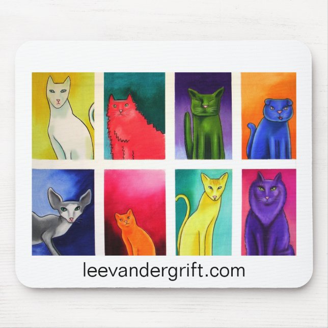 Alfombrilla De Ratón cojín de ratón 8PackOPussy (Frente)