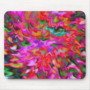 Alfombrilla De Ratón Cojín de ratón abstracto rosado brillante