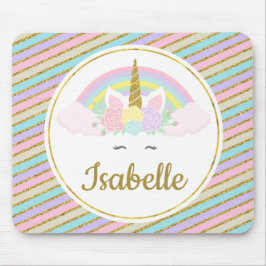 Alfombrilla De Ratón Cojín de ratón adaptable del unicornio