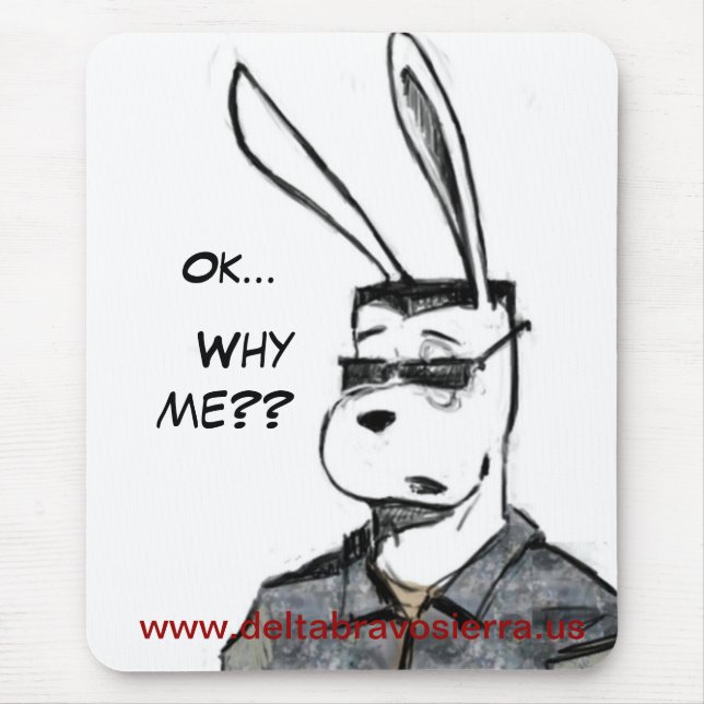 Alfombrilla De Ratón Cojín de ratón afortunado (Frente)