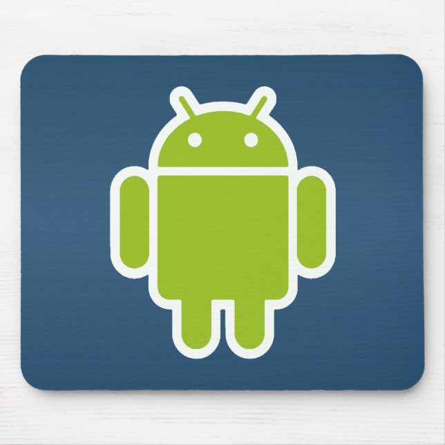 Alfombrilla De Ratón Cojín de ratón androide (Frente)