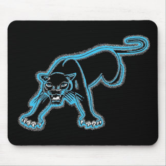 Alfombrilla De Ratón Cojín de ratón azul de la pantera