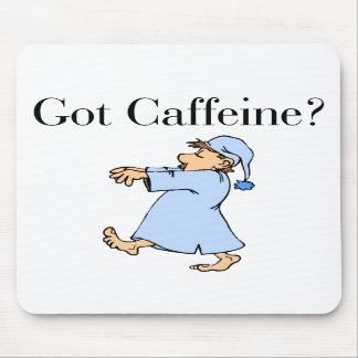 Alfombrilla De Ratón Cojín de ratón conseguido del cafeína