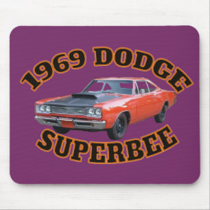 Alfombrilla De Ratón Cojín de ratón de 1969 Dodge Superbee