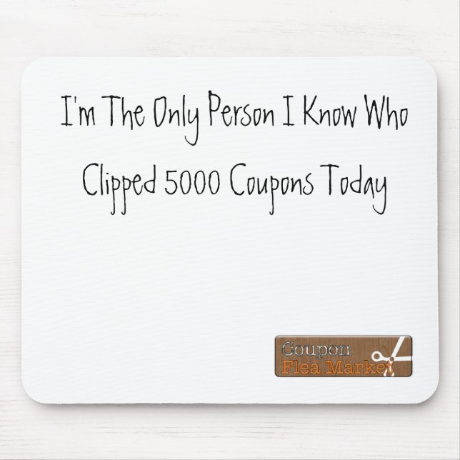 Alfombrilla De Ratón Cojín de ratón de 5000 cupones (Frente)