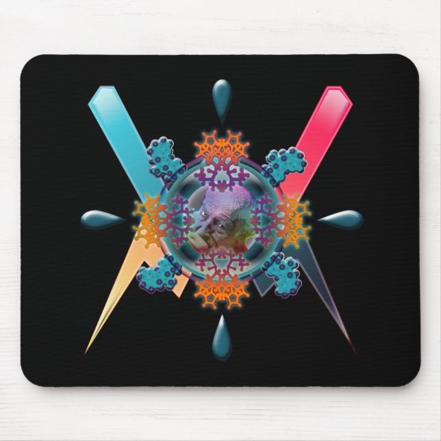 Alfombrilla De Ratón Cojín de ratón de Albert Hofman Comemorative (Frente)