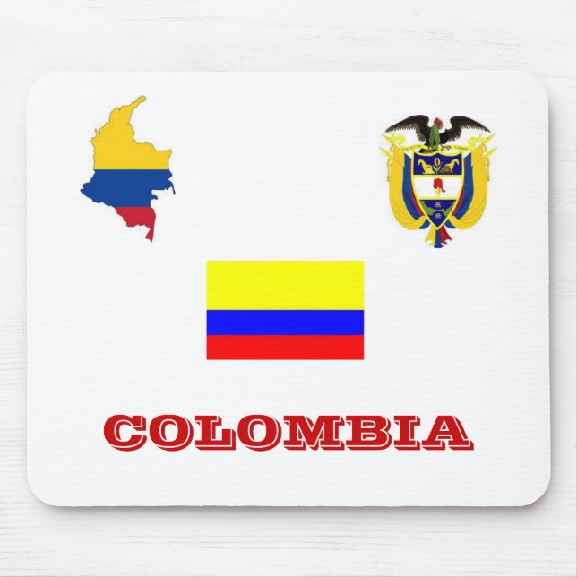 Alfombrilla De Ratón Cojín de ratón de COLOMBIA (Frente)