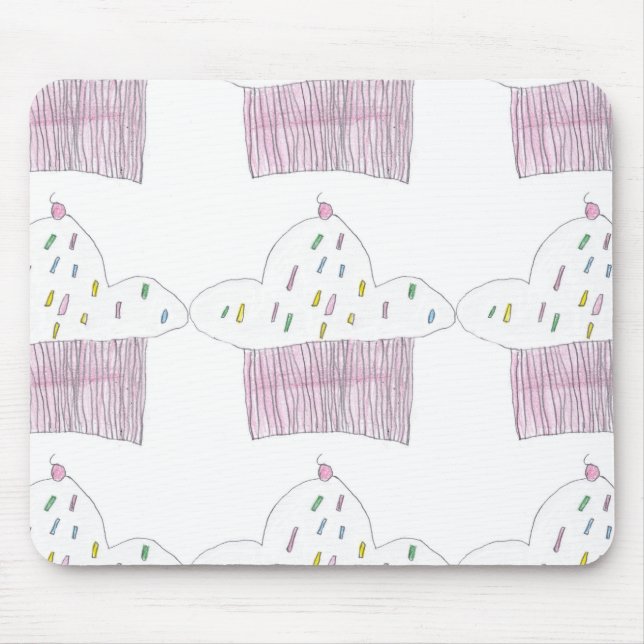 Alfombrilla De Ratón Cojín de ratón de Cupcakey (Frente)