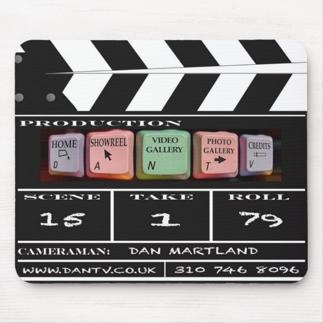 Alfombrilla De Ratón Cojín de ratón de DANTV (Frente)