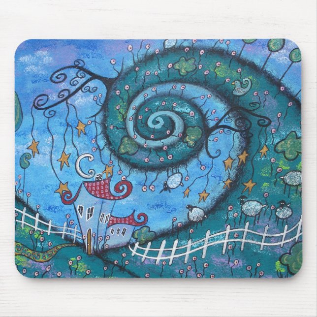 Alfombrilla De Ratón Cojín de ratón de desafío de la gravedad (Frente)