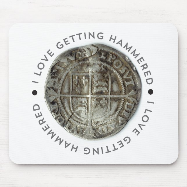 Alfombrilla De Ratón Cojín de ratón de detección metalizado de la (Frente)