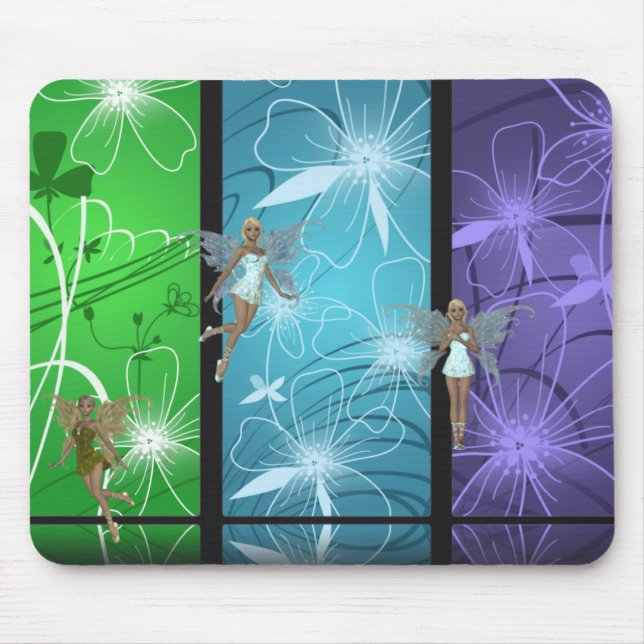 Alfombrilla De Ratón Cojín de ratón de Faes en vuelo (Frente)