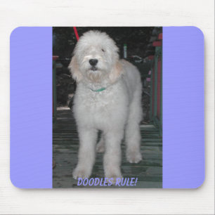 Alfombrilla De Ratón Cojín de ratón de Goldendoodle