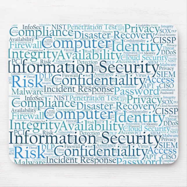 Alfombrilla De Ratón Cojín de ratón de INFOSEC (Frente)