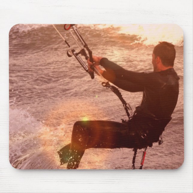 Alfombrilla De Ratón Cojín de ratón de Kiteboard (Frente)