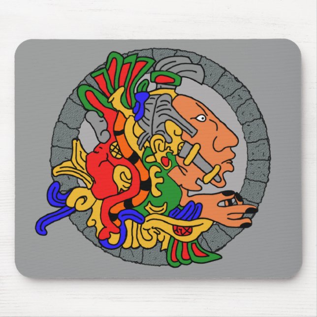 Alfombrilla De Ratón Cojín de ratón de Kukulkan (Frente)