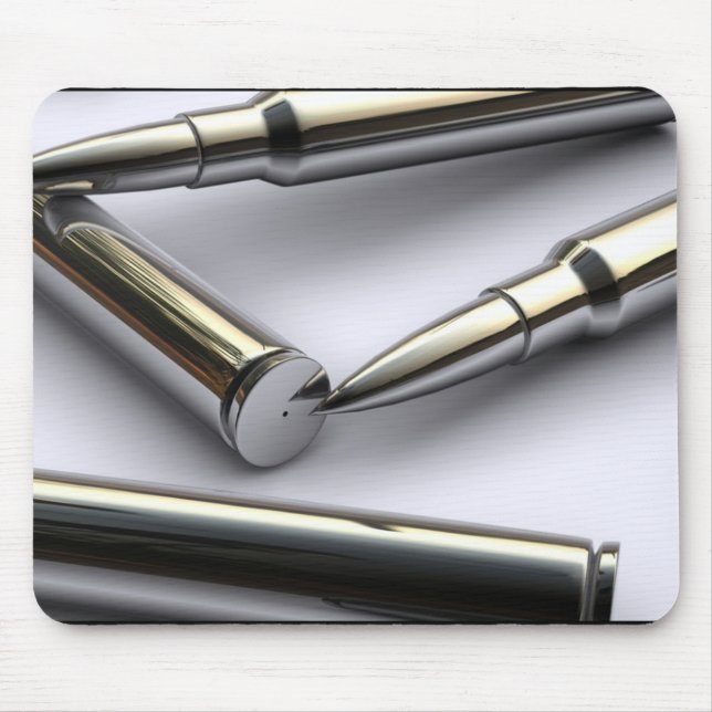 Alfombrilla De Ratón cojín de ratón de la bala (Frente)