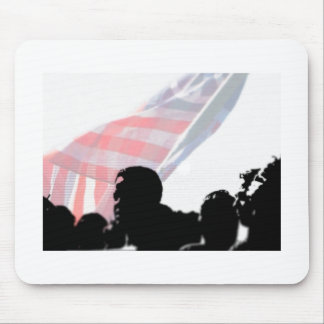 Alfombrilla De Ratón Cojín de ratón de la bandera americana