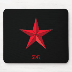 Alfombrilla De Ratón Cojín de ratón de la estrella