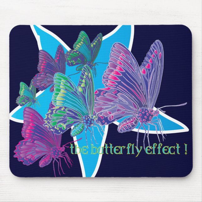 ALFOMBRILLA DE RATÓN COJÍN DE RATÓN DE LA ESTRELLA AZUL (Frente)