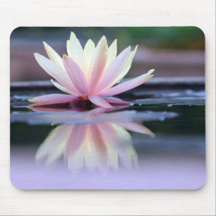 Alfombrilla De Ratón Cojín de ratón de la flor de Lotus