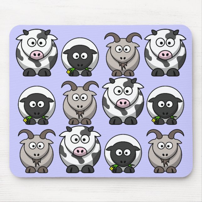 Alfombrilla De Ratón Cojín de ratón de la granja (02) (Frente)