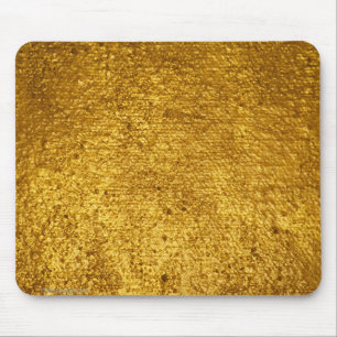 Alfombrilla De Ratón Cojín de ratón de la hoja de oro