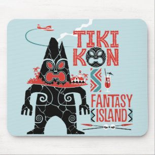 Alfombrilla De Ratón Cojín de ratón de la isla de la fantasía de Tik