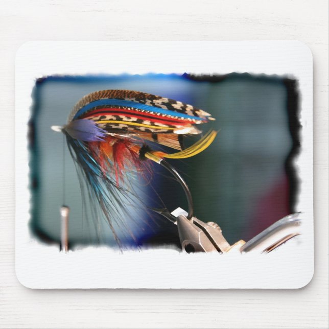 Alfombrilla De Ratón Cojín de ratón de la mosca de Spey (Frente)