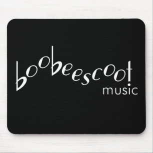 Alfombrilla De Ratón Cojín de ratón de la música de Boobeescoot