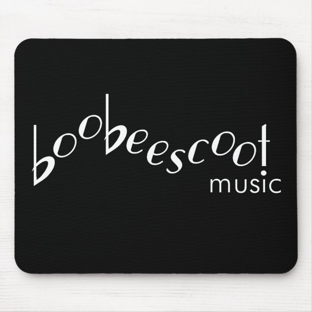 Alfombrilla De Ratón Cojín de ratón de la música de Boobeescoot (Frente)