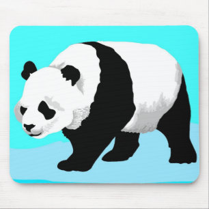 Alfombrilla De Ratón Cojín de ratón de la panda