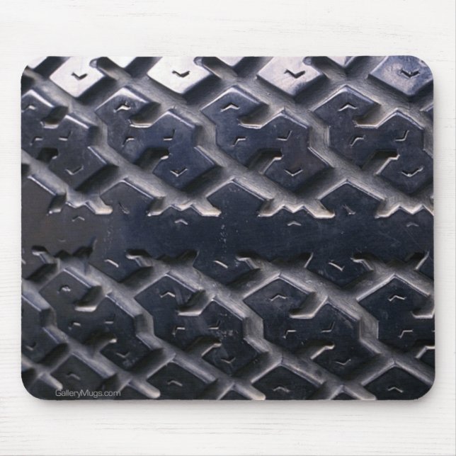 Alfombrilla De Ratón Cojín de ratón de la pisada del neumático (Frente)