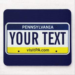 Alfombrilla De Ratón Cojín de ratón de la placa de Pennsylvania