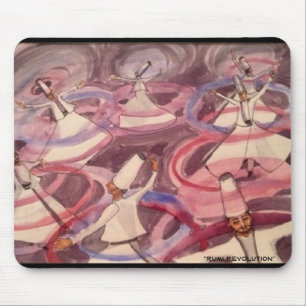 Alfombrilla De Ratón "Cojín de ratón de la revolución de Rumi"